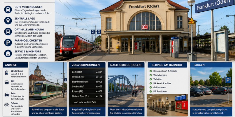 Frankfurt Oder Bahnhof – Anreise, Verbindungen, Service und Tipps für Reisende